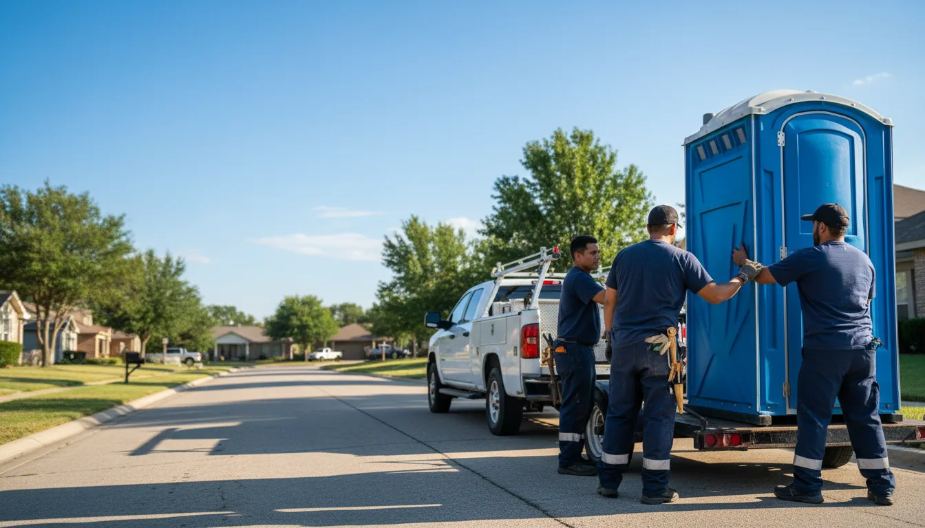 Portable Toilet Rental in Boys Ranch, TX near me